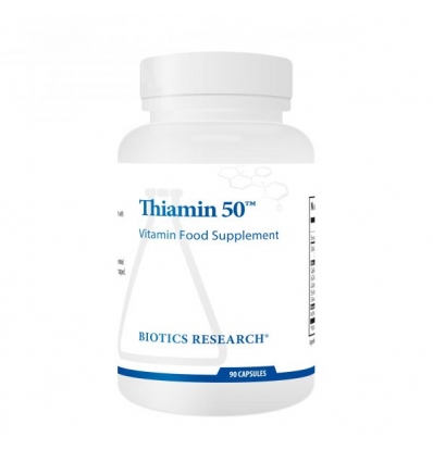 Thiamin-50™ ( Vitamin B1) - 90 Capsules - Biotics® Research