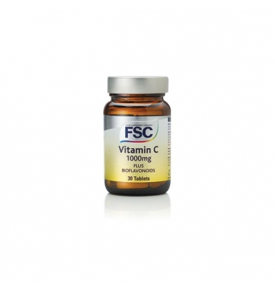 Vitamin C 1000mg + Bioflavonoids-30 Tablets - FSC