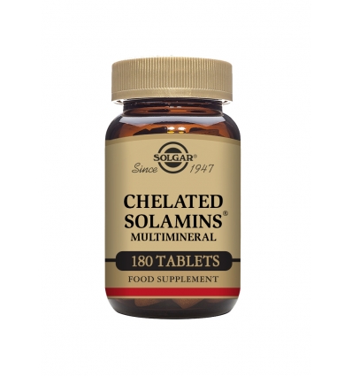 Chelated Solamins Multimineral 180's - SOLGAR