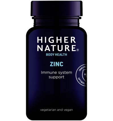 Zinc 20mg (Plus Copper) - 90 Vegetarian Tablets - Higher Nature®