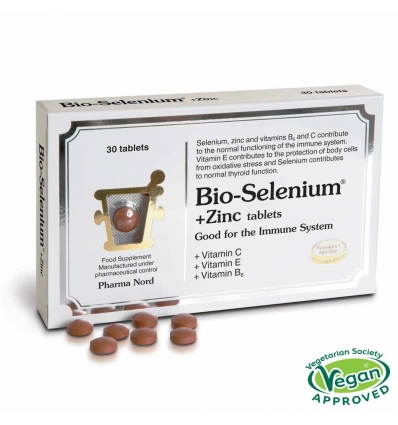 Bio Selenium and Zinc - 30 Tablets Pharma Nord
