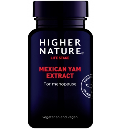 Mexican Yam - High Strength - 90 Vegetarian Capsules - Higher Nature®