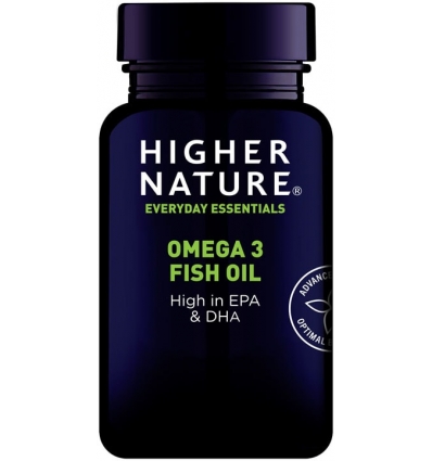Omega-3 Fish Oil - 90 Capsules - Higher Nature®