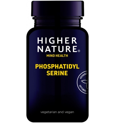 Phosphatidyl Serine 500mg - 45 Vegetarian Capsules - Higher Nature®