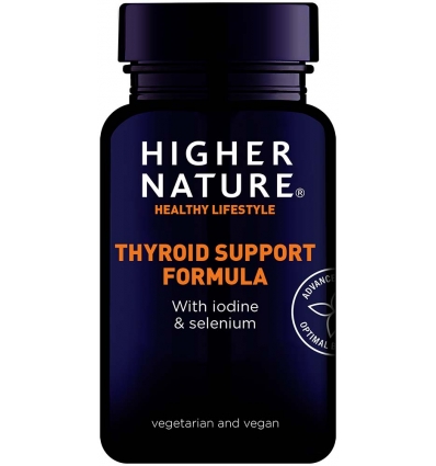 Thyroid Support Formula - 60 Vegetarian Tablets - Higher Nature®