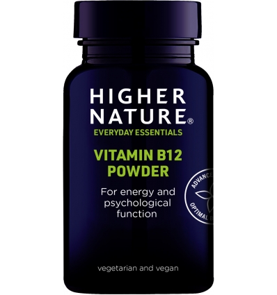 Vitamin B12 200µg Sublingual Powder - 30gms - Higher Nature®