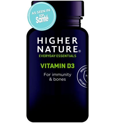 Vitamin D 500iu - 120 Capsules - Higher Nature®