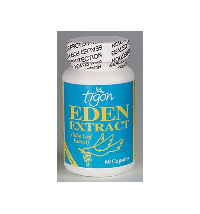 Eden Extract - Olive Leaf 500mg - 60 Vegetable Capsules - Tigon
