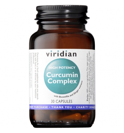 High Potency Curcumin Complex - 30 Capsules - Viridian