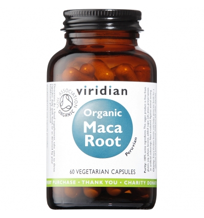 Organic Maca Root 60 Capsules - Viridian