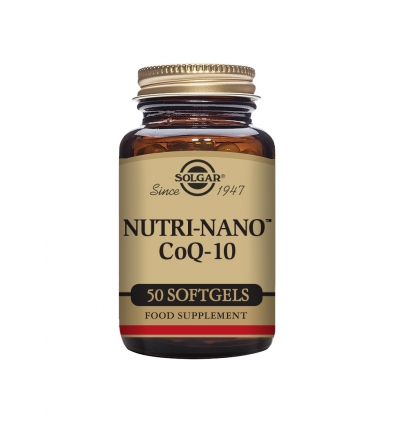 Nutri-Nano CoQ10 3.1x (30mg) - 50 Softgels - Solgar