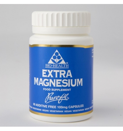 Extra Magnesium - 60 Vegan Capsules - Bio-Health