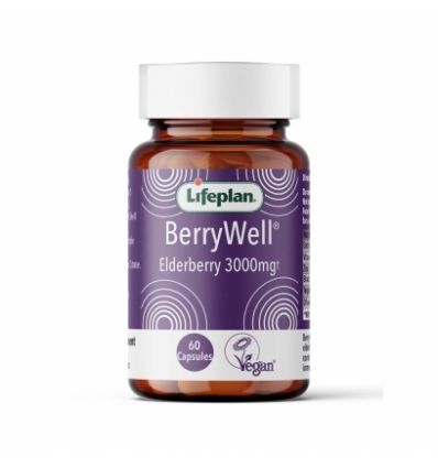 BerryWell Elderberry Capsules x 60 - Lifeplan