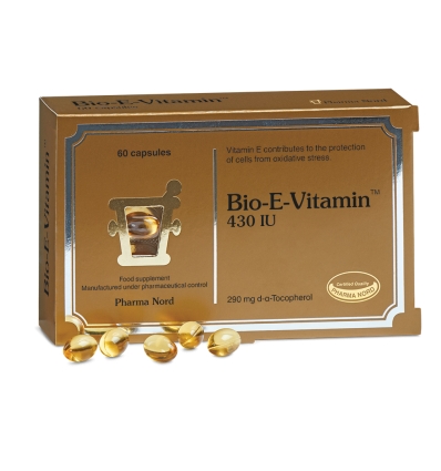 Bio-E-Vitamin 430iu 60's - Pharma Nord