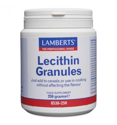 Soya Lecithin Granules - 250gms - Lamberts