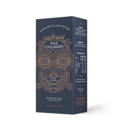 Wild Collagen Sachets 75g x 15 sachets (5g) - Ancient + Brave