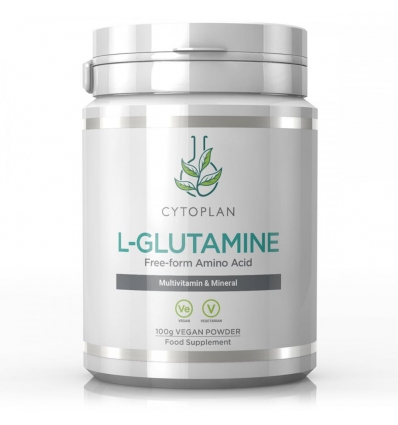 L-Glutamine Free Form Amino Acid 100gms - Cytoplan
