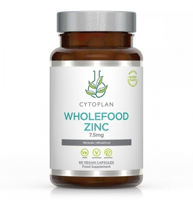 Wholefood Zinc 7.5mg - 60 Capsules - Cytoplan