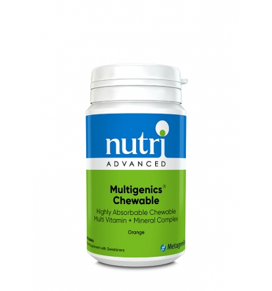 Multigenics Chewable™ (Children's Multi V/M) - 90 Tablets - Nutri Advanced Metagenics™