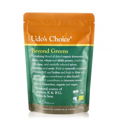 Udo's Choice - Beyond Greens Powder - 255gms - Flora **