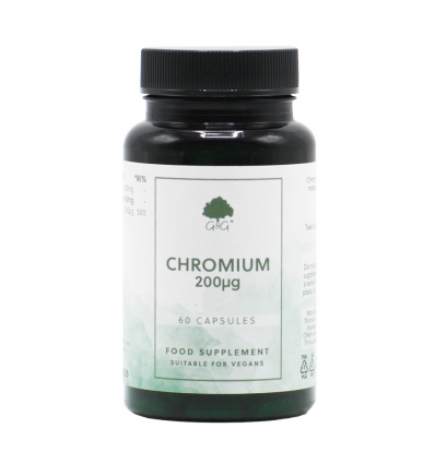 Chromium Picolinate (GTF) 200mcg - 100 Trufil™ Vegetarian Capsules - G & G