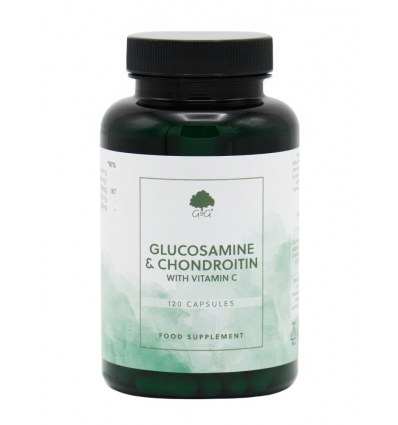 Glucosamine with Chondroitin & Vitamin C - 100 Trufil™ Vegetarian Capsules - G & G