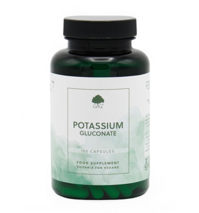Potassium Gluconate 500mg - 100 Trufil™ Vegetarian Capsules - G & G