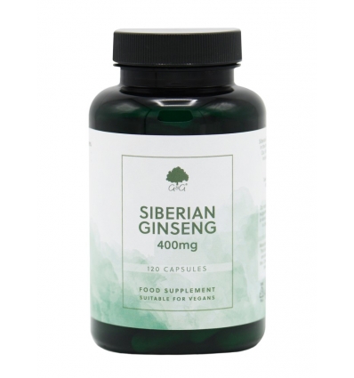 Siberian Ginseng 400mg - 120 Trufil™ Vegetarian Capsules - G & G