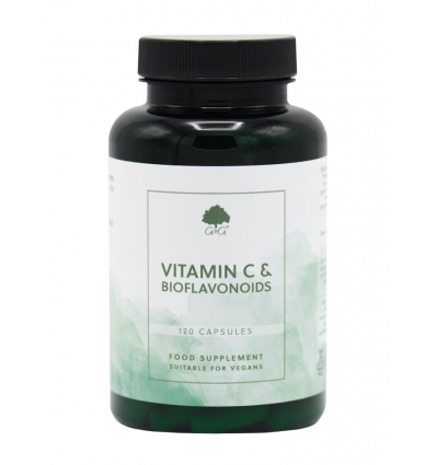 Vitamin C 750mg + Bioflavonoids - 100 Trufil™ Vegetarian Capsules - G & G