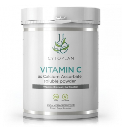 Vitamin C as Calcium Ascorbate 250g - Cytoplan