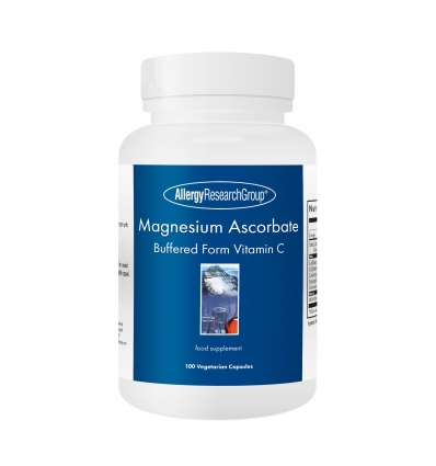 Magnesium Ascorbate (Vitamin C) X 100 Capsules - Allergy Research Group