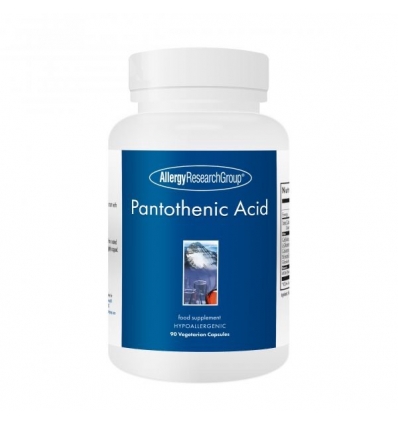 Pantothenic Acid 500mg (Vitamin B5) - 90 Vegetarian Capsules - Allergy Research Group®