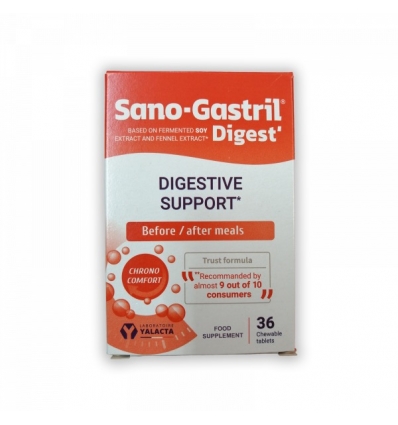 Sano-Gastril (Fermented Soy) - 24 Chewable Tablets - Allergy Research Group®