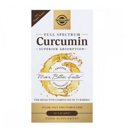 Full Spectrum Curcumin - 90 Softgels - Solgar