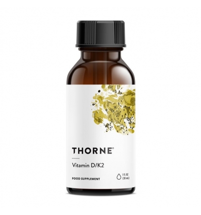 Vitamin D/K2 Liquid (Vitamin D3 & Vitamin K2) - 30mls - Thorne Research