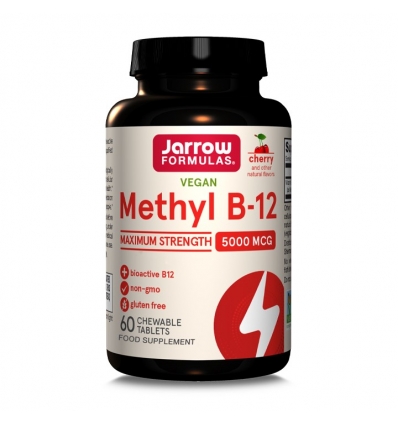 Methyl B12 5,000mcg (Vitamin B12) - 60 Lozenges - Jarrow Formulas®
