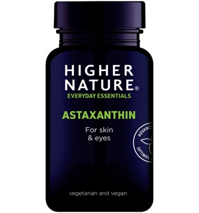 Astraxanthin & Blackcurrant - 30 Vegetarian Capsules - Higher Nature®