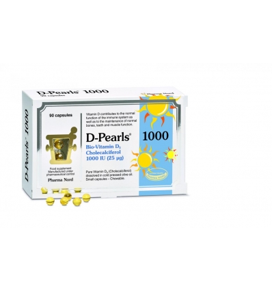 D-Pearls 1000 Bio-Vitamin D3 90's - Pharma Nord