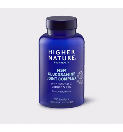 MSM Glucosamine Joint Complex - 240 Tablets - Higher Nature®