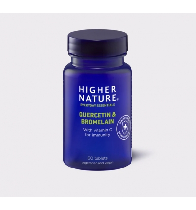 Quercetin & Bromelain - 60 Tablets - Higher Nature®