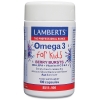 Berry Bursts Omega-3 For Kids - Blackcurrant Flavour - 100 Capsules - Lamberts