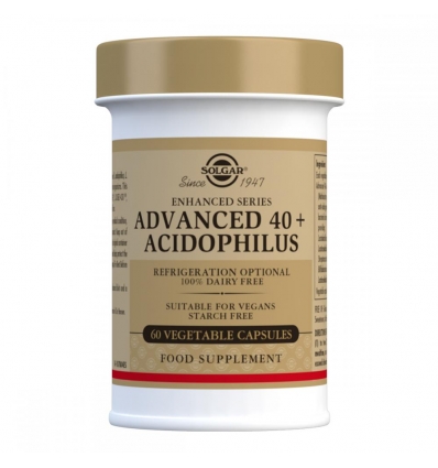 Advanced 40+ Acidophilus (100% Dairy Free) - Solgar