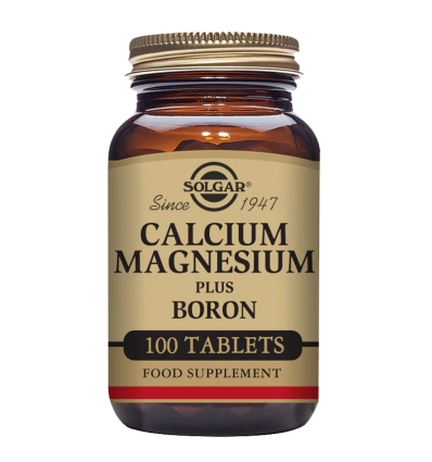 Calcium Magnesium Plus Boron - 100 Tablets - Solgar