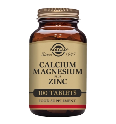 Calcium Magnesium Plus Zinc Tablets - Solgar