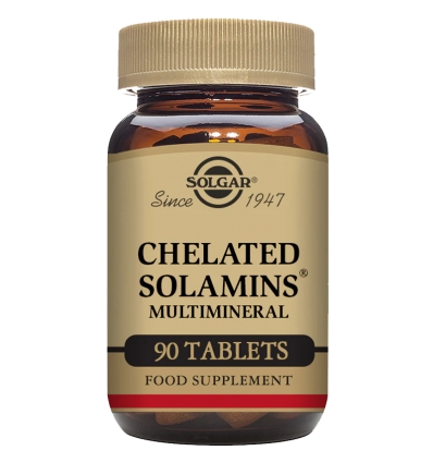 Chelated Solamins® Multimineral Tablets - Solgar