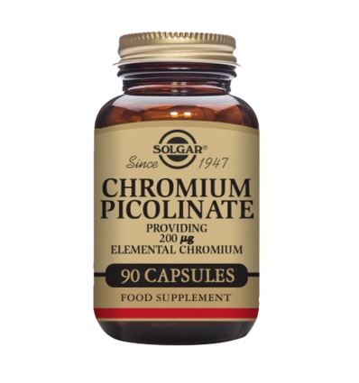 Chromium Picolinate 200mcg - 90 Vegetable Capsules - Solgar