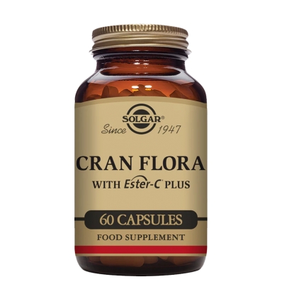 Cran Flora Cranberry Vegetable Capsules - Pack of 60 - Solgar