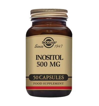 Inositol 500mg - 50 Vegetable Capsules - Solgar