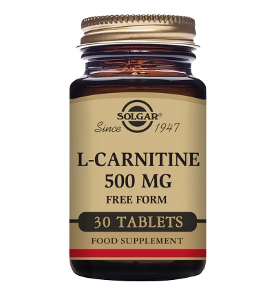 L-Carnitine 500 mg Tablets - Solgar