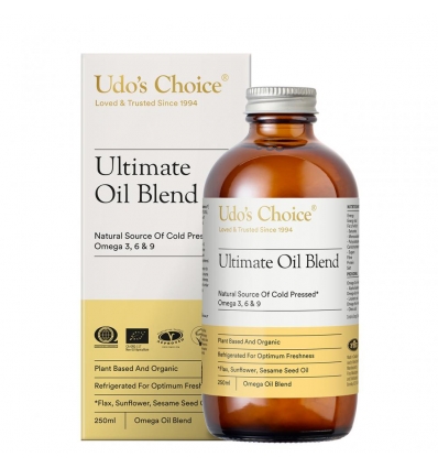 Udo's Choice - Ultimate Oil Blend (Omega-3-6-9) - 250mls - Flora **